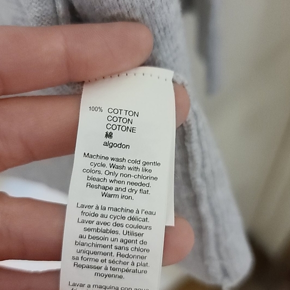 Soft Grey Gap Factory Cardigan - Picture 5 of 7